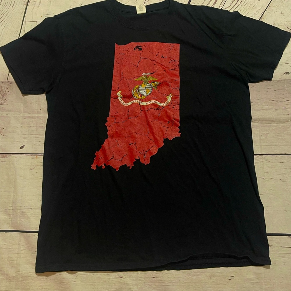 Indiana USMC tshirt